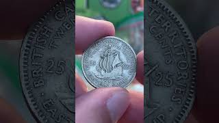 A Look At The 25 Cent Coin From the Eastern Carribean States [upl. by Love777]