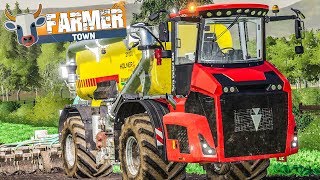 LS19 FarmerTown 65 GÄRRESTE ausbringen mit dem Terra Variant  LANDWIRTSCHAFTS SIMULATOR 19 [upl. by Sotnas]