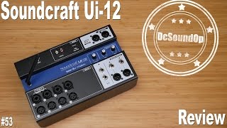 Soundcraft Ui12 First Look 🎛👀 WATCH THE UPDATE [upl. by Blalock]