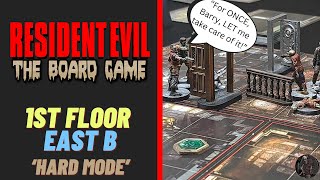 Resident Evil The Board Game  1st Floor East B Hard Mode survivalhorrorgaming [upl. by Reisinger]