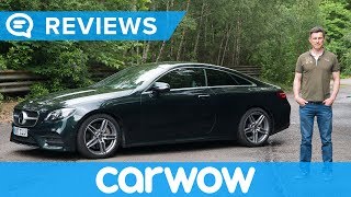 Mercedes EClass Coupe 2018 review  Mat Watson Reviews [upl. by Ahsinek]