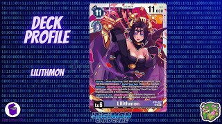 Deck profile Lilithmon  EX6 [upl. by Nahc]