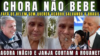 URGENTE RINDO ALTO FAFÁ DE BELÉM FOI HUMLHAR BOLSONARO E ESTRAGOU O GÓPI DE INÁCIO JANJA E MORAES [upl. by Reitman]