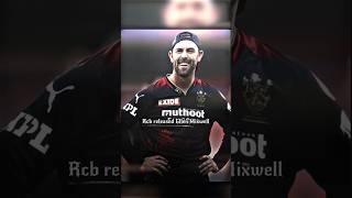 Rcb Retained Players✨🔥shorts cricket viratkholi rs virlevideo [upl. by Einnig]