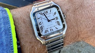 My new Cartier Santos Broke [upl. by Odnavres]