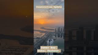 Construction Update  Iconic Project In Dubai Harbour  Waterfront Property dubai realestate uae [upl. by Lladnar319]