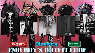 New Aesthetic Outfit Codes for Bloxburg Berry Avenue and Brookhaven  Boy Outfits Code 2024 Part 20 [upl. by Baler714]