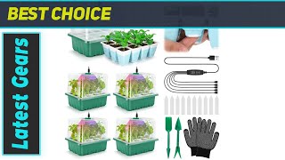 Seed Starter Tray with Grow Light  The Ultimate Kit for Perfect Seed Germination [upl. by Acinehs]