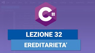 Ereditarietà  C TUTORIAL ITALIANO 32 [upl. by Leonora138]