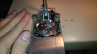 Singer 401A bobbin case remove [upl. by Gracie]