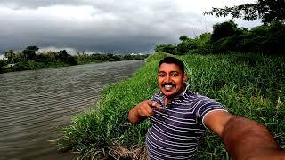 കൈ ചൂണ്ടയിട്ട് മീൻ പിടിക്കുന്നതിന്റെ ഒരു സുഖം🐟malayalam fishing videokarimeen fishing in malayalam [upl. by Olsen]