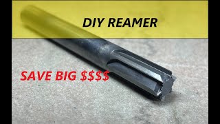 How I Made a Reamer Using Tools and Material I Have in My Tiny Workshop [upl. by Rubma294]