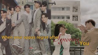 BTS ONESHOT WHEN YOUR OPPAS REGRET AFTER IGNORING YOU bts btsoneshotff btsff [upl. by Cia]