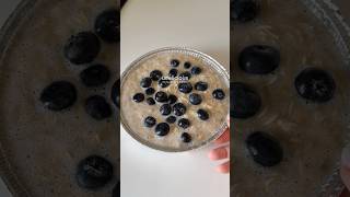 Blueberry baked oat amp wolffia matcha latte foodshorts healthybreakfast easyrecipe bakedoats eat [upl. by Nnateragram]