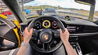 Porsche 911 Turbo S vs GT3  POV Comparison at Porsche Experience Center Atlanta [upl. by Gideon102]