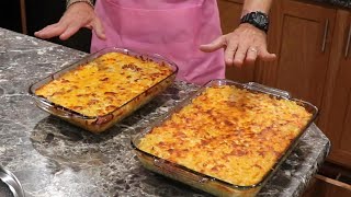 Baked Mac amp Cheese Dinner for the Whole Family CrowdPleasing Recipe [upl. by Nerrot]