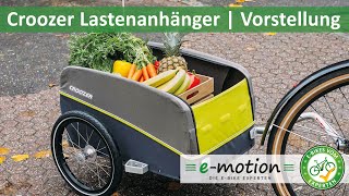 Croozer Lastenanhänger  CARGO PAKKO CARGO KALLE amp CARGO TUURE  Vorstellung [upl. by Brnaba580]