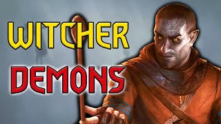 Witcher TOP 8 DEMONS of the Continent From Caretaker to Gaunter O’Dimm [upl. by Swanhilda]