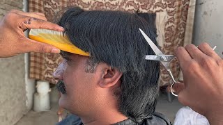 Strong Hair Trimming  Healthy Hair Tong to Short [upl. by Aneetsirk]