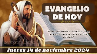 EVANGELIO y LECTURA del DÍA JUEVES 14 NOVIEMBRE 2024 Palabra para Tu Vida Diaria📖 [upl. by Kalb]