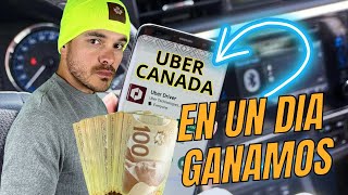 Uber en canada ¿ cuanto se gana en un dia En un mes Cuanto se gasta TheRengifos [upl. by Cesaro259]