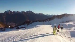 Bad Hofgastein Piste H3 Weidmoser Bergstation bis Sendleitenbahn [upl. by Schnapp730]