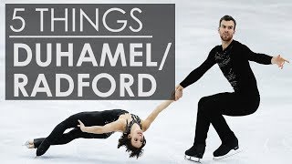 5 Things About Meagan Duhamel and Eric Radford [upl. by Thibault180]