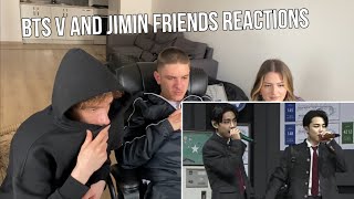 Reacting To BTS JIMINV Friends LIVE PERFORMANCE [upl. by Agathe]