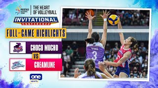 Creamline vs Choco Mucho highlights  2022 PVL Invitational Conference  July 23 2022 [upl. by Nikos]