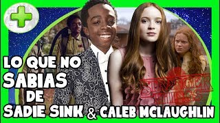 Stranger Things Curiosidades de Sadie Sink amp Caleb McLaughlin Plus 31  Popcorn News [upl. by Cinda23]