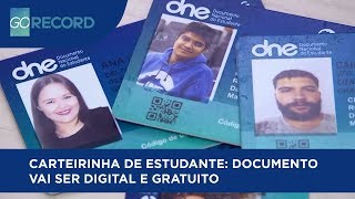 CARTEIRINHA DE ESTUDANTE DOCUMENTO VAI SER DIGITAL E GRATUITO [upl. by Nylazor352]