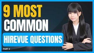 PART 2 The Shocking Truth about the 9 Most Common Hirevue Interview Questions [upl. by Aima46]