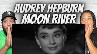 WOW FIRST TIME HEARING Audrey Hepburn  Moon River REACTION [upl. by Leak]