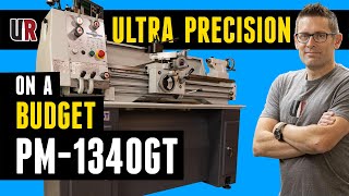 Budget Ultra Precision Lathe Precision Matthews PM1340GT EndtoEnd [upl. by Gavette563]