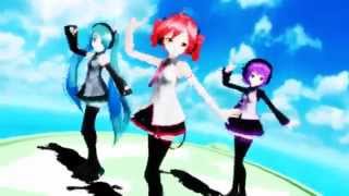 Kasane Teto Miku amp Uta Ochame Kinou Fukkireta LatVer Cover Song [upl. by Ellehc]