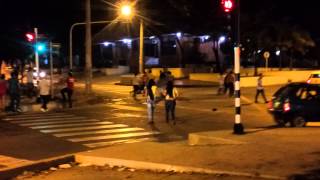 Guajiros en Accion Pelea en la Calle 93 Barranquilla [upl. by Rehctaht434]