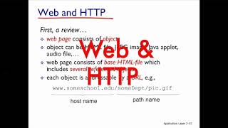 Web amp HTTP [upl. by Edny]