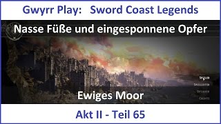 Sword Coast Legends Teil 65  Nasse Füße und eingesponnene Opfer  Lets Play [upl. by Acissj]