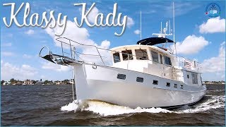 KadeyKrogen 48 North Sea – KLASSY KADY – Trawler Tour [upl. by Ylrac]