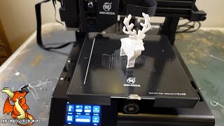 Auto Leveling and Test Print with MINGDA Magician X 3D Printer [upl. by Carbrey705]