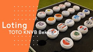 Loting eerste kwalificatieronde TOTO KNVB Beker [upl. by Irahk]