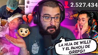 ALEXELCAPO habla de LA HIJA DE WILLYREX y el RÉCORD de THEGREFG  mejores momentos [upl. by Kent]