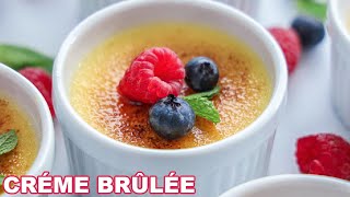 Creme Brulee Recipe Simple and Amazing [upl. by Yeoz]