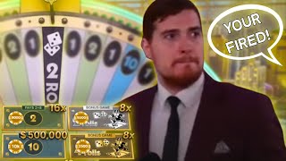 Monopoly Live host gets fired after huge win [upl. by Juliane]