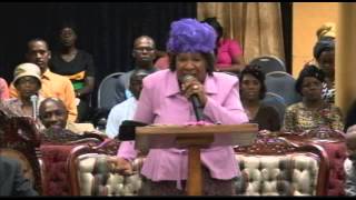 July 27 2014 Sunday Night Service Preacher quotSister Paulette Mattocksquot [upl. by Darooge]