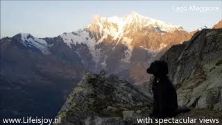 Half hour of beautiful lakes in Northern Italy LONG VERSION including mount Rosa and Baldo [upl. by Leehar]