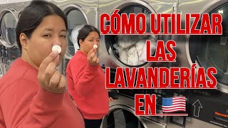 Como utilizar las Lavanderías en Estados Unidos 🇺🇸 Vlog 1 [upl. by Cornwall]