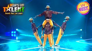 Indias Got Talent  Hat Dancers की InSync Performance ने जीता Judges का दिल  Season 9Throwback [upl. by Stanzel]