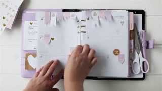 How to Customise your kikkiK Planner Part Two [upl. by Modla]