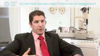 Can I have laser eye surgery if I have macular degeneration [upl. by Enninaej]